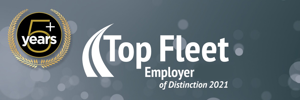 Top Fleet Employer of Distinction Onfreight 2021